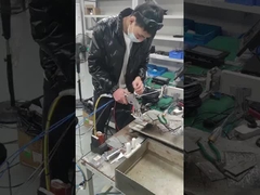 Χειροκίνητη κεφαλή συγκόλλησης λέιζερ διπλής ταλάντευσης με ανακλαστικούς φακούς 60° και 45°