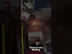 Πολυλειτουργικό χειροκίνητο μονόκινη μηχανή τριών σε ένα για την κοπή και τον καθαρισμό συγκόλλησης