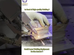 Ελαφρύ χειροκίνητο μηχανή συγκόλλησης λέιζερ για συγκόλληση αλουμινίου 4 mm