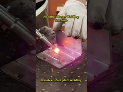 Φορητή χειροκίνητη μηχανή συγκόλλησης για ρυθμιζόμενη συγκόλληση από ανοξείδωτο χάλυβα 0-5mm