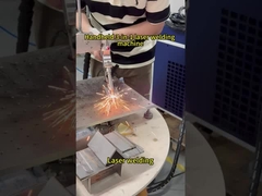 Η χειροκίνητη μηχανή λέιζερ 3 σε 1 2000W επιτρέπει την ολοκληρωμένη λειτουργία πολλών διαδικασιών