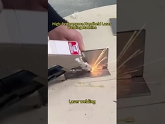 2000W φορητή μηχανή συγκόλλησης λέιζερ ινών για ανοξείδωτο χάλυβα