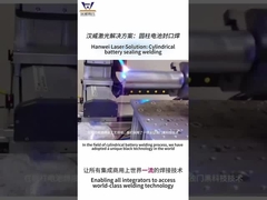 Μηχανή συγκόλλησης λέιζερ HanWei YAG Energy Negative-Feedback για κυλινδρικές μπαταρίες