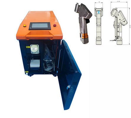 Ελαφρύ φορητό κεφάλι καθαρισμού λέιζερ με ψηφιακό έλεγχο οθόνης αφής