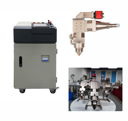 300w βιομηχανική μηχανή συγκόλλησης λέιζερ YAG με ατσάλι 1.5mm