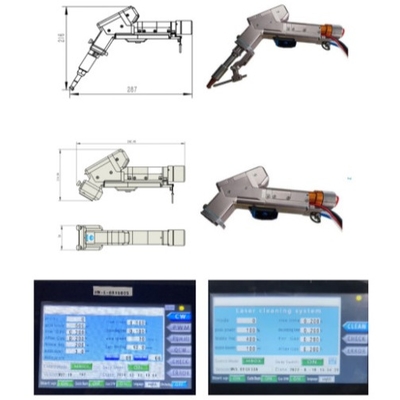 Καλή τιμή. 2000W χειροκίνητο 3 σε 1 Laser Welder Cleaner Cutter Επιτρέπει την ολοκληρωμένη λειτουργία πολλαπλών διαδικασιών σε απευθείας σύνδεση
